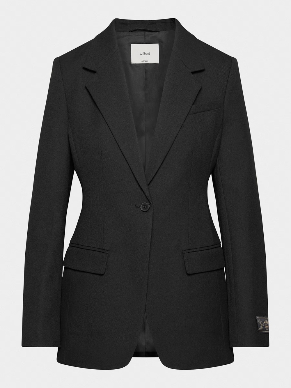 NWOT Aritzia Wilfred Angelo Blazer, Slim Fit, Black